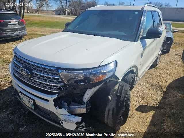 1FM5K8FW9NNA00451 Ford Explorer Limited Hybrid