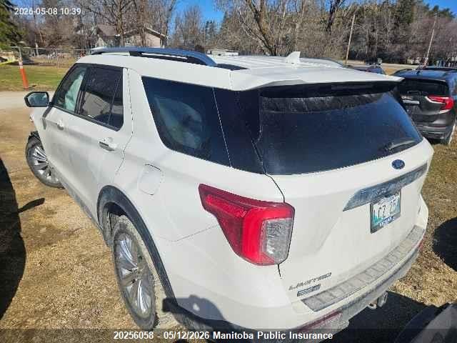 1FM5K8FW9NNA00451 Ford Explorer Limited Hybrid