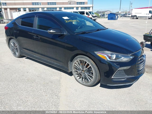 Продаж на аукціоні авто 2018 Hyundai Elantra Sport, vin: KMHD04LBXJU717047, номер лоту: 20256063