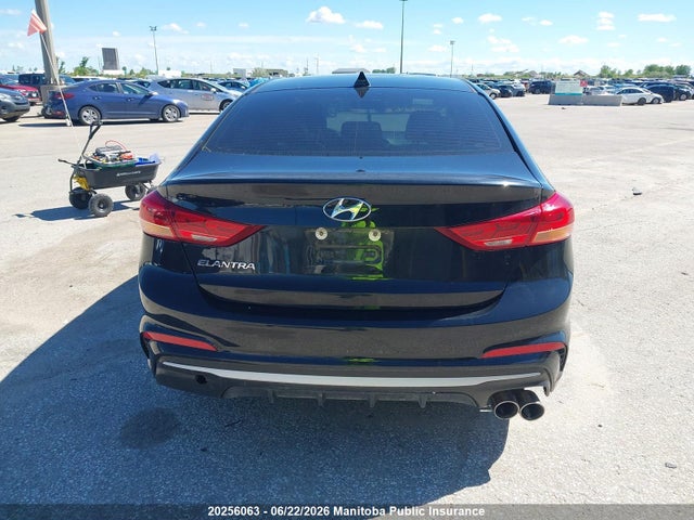 2018 Hyundai Elantra Sport მანქანა იყიდება აუქციონზე, vin: KMHD04LBXJU717047, აუქციონის ნომერი: 20256063