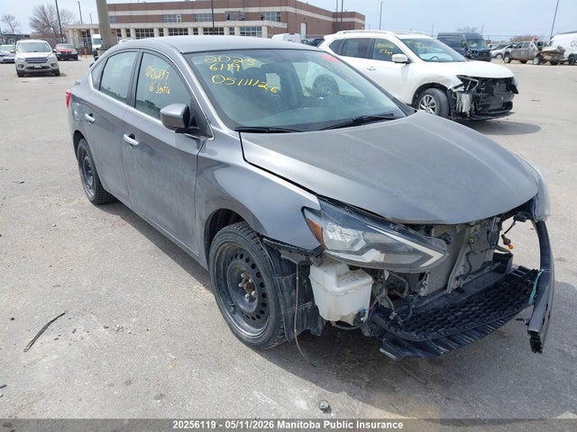 Продажа на аукционе авто 2016 Nissan Sentra S/sv/sr/sl, vin: 3N1AB7APXGL636847, номер лота: 20256119