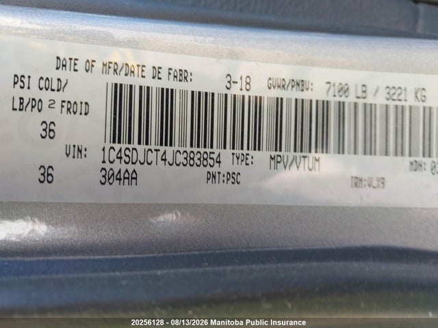 Dodge Durango R/t 2018 1C4SDJCT4JC383854 Image 9