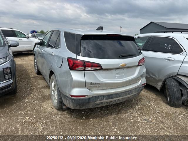 20256132 :رقم المزاد ، 3GNAXUEV8NL272227 vin ، 2022 Chevrolet Equinox Lt مزاد بيع