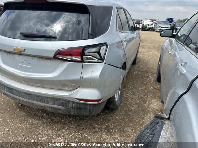 20256132 :رقم المزاد ، 3GNAXUEV8NL272227 vin ، 2022 Chevrolet Equinox Lt مزاد بيع
