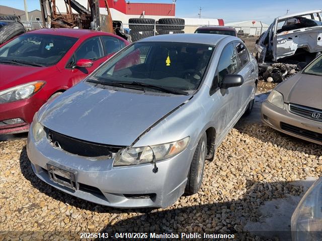 Aukcja sprzedaży 2009 Honda Civic Dx-g, vin: 2HGFA16439H113703, numer aukcji: 20256143