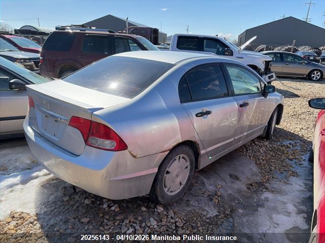 Aukcja sprzedaży 2009 Honda Civic Dx-g, vin: 2HGFA16439H113703, numer aukcji: 20256143