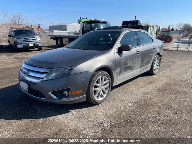 20256159 :رقم المزاد ، 3FAHP0JG1AR346365 vin ، 2010 Ford Fusion Sel V6 مزاد بيع