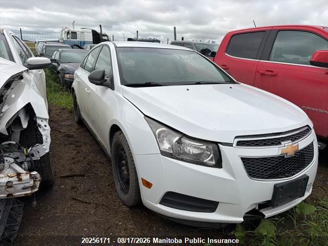 2012 Chevrolet Cruze Ls მანქანა იყიდება აუქციონზე, vin: 1G1PC5SH4C7151434, აუქციონის ნომერი: 20256171