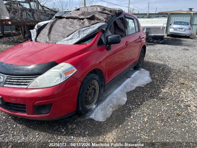 2008 Nissan Versa 1.8 Sl მანქანა იყიდება აუქციონზე, vin: 3N1BC13E58L364610, აუქციონის ნომერი: 20256173