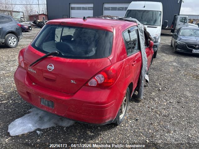 2008 Nissan Versa 1.8 Sl მანქანა იყიდება აუქციონზე, vin: 3N1BC13E58L364610, აუქციონის ნომერი: 20256173