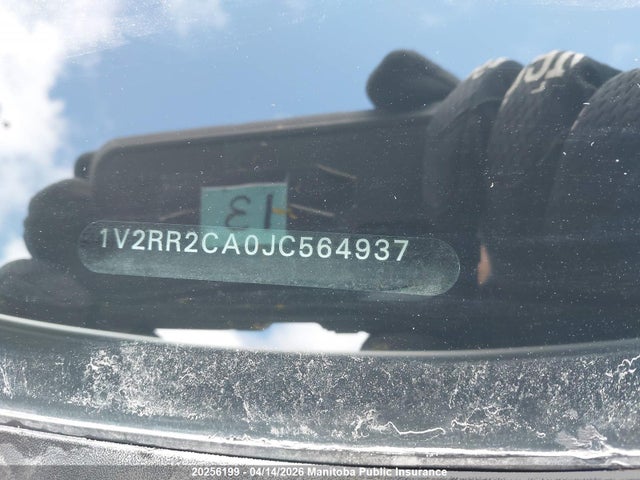 20256199 :رقم المزاد ، 1V2RR2CA0JC564937 vin ، 2018 Volkswagen Atlas مزاد بيع