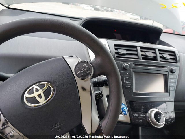 2012 Toyota Prius V მანქანა იყიდება აუქციონზე, vin: JTDZN3EU9C3034558, აუქციონის ნომერი: 20256238