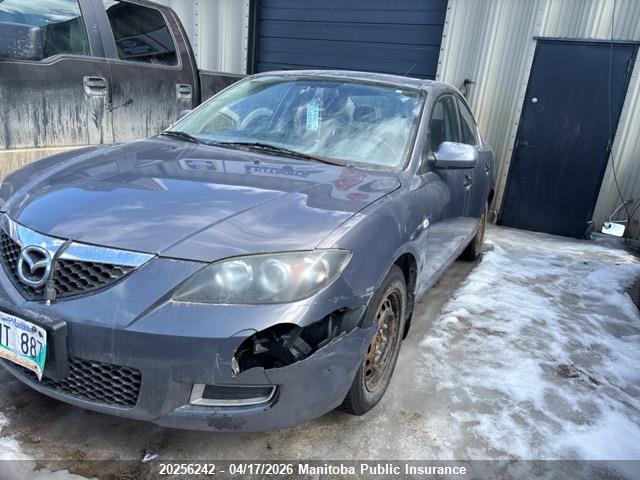 Aukcja sprzedaży 2008 Mazda 3 Mazda Gx, vin: JM1BK32F281868772, numer aukcji: 20256242