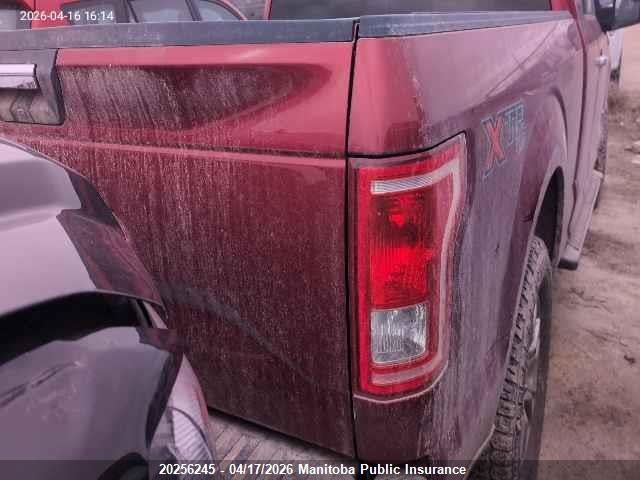 20256245 :رقم المزاد ، 1FTEX1EP6FFB99512 vin ، 2015 Ford F150 Xlt Supercab مزاد بيع