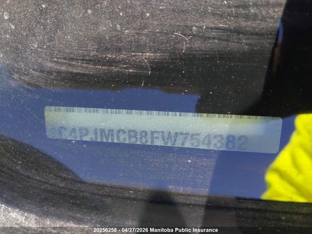 Продажа на аукционе авто 2015 Jeep Cherokee North, vin: 1C4PJMCB8FW754382, номер лота: 20256258
