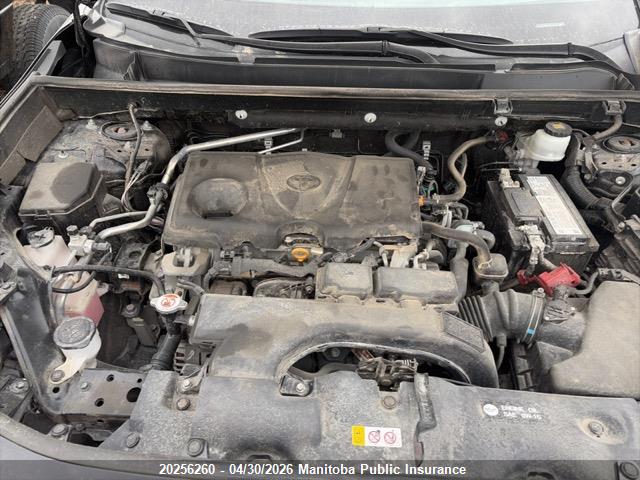 20256260 :رقم المزاد ، 2T3B1RFV1LC124826 vin ، 2020 Toyota Rav4 Le مزاد بيع
