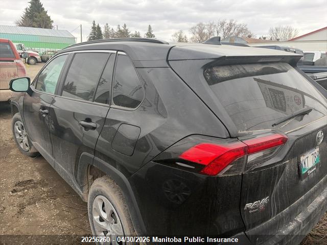 20256260 :رقم المزاد ، 2T3B1RFV1LC124826 vin ، 2020 Toyota Rav4 Le مزاد بيع