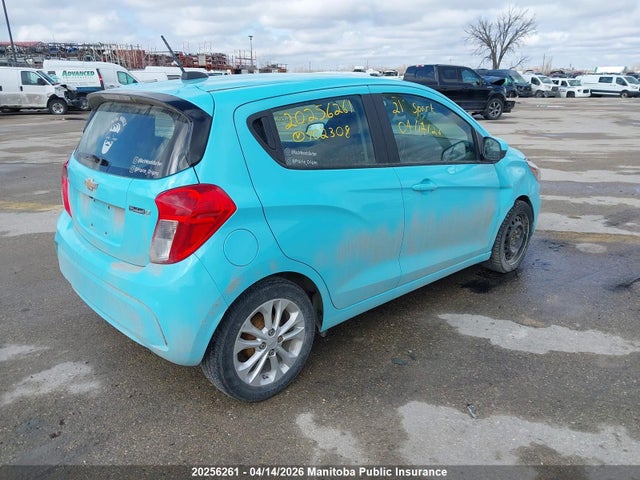 Продаж на аукціоні авто 2021 Chevrolet Spark Lt, vin: KL8CD6SA9MC702308, номер лоту: 20256261