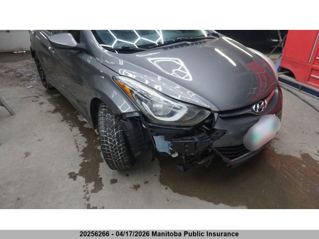 2014 Hyundai Elantra Gl მანქანა იყიდება აუქციონზე, vin: 5NPDH4AE0EH527283, აუქციონის ნომერი: 20256266