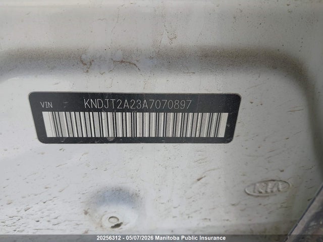 Продаж на аукціоні авто 2010 Kia Soul 4u, vin: KNDJT2A23A7070897, номер лоту: 20256312