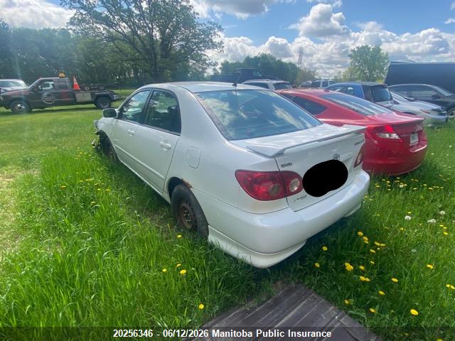 Aukcja sprzedaży 2006 Toyota Corolla Sport, vin: 2T1BR32E86C628296, numer aukcji: 20256346
