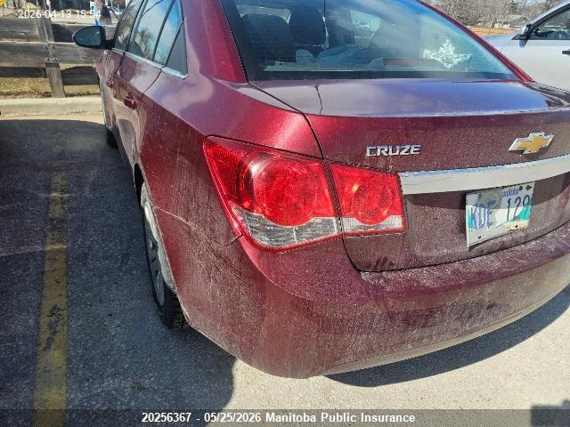 20256367 :رقم المزاد ، 1G1PC5SB1F7121775 vin ، 2015 Chevrolet Cruze Lt Turbo مزاد بيع