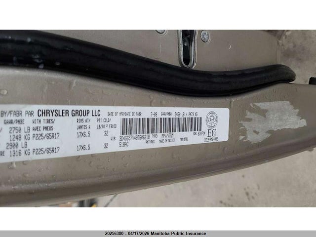 Продаж на аукціоні авто 2009 Dodge Journey Sxt, vin: 3D4GG57V49T606218, номер лоту: 20256380