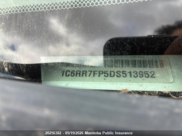 Aukcja sprzedaży 2013 Dodge Ram 1500 St Quad Cab, vin: 1C6RR7FP5DS513952, numer aukcji: 20256382