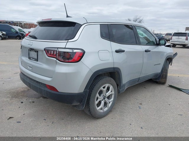 2025 Jeep Compass Sport მანქანა იყიდება აუქციონზე, vin: 3C4NJDAN2ST534322, აუქციონის ნომერი: 20256408