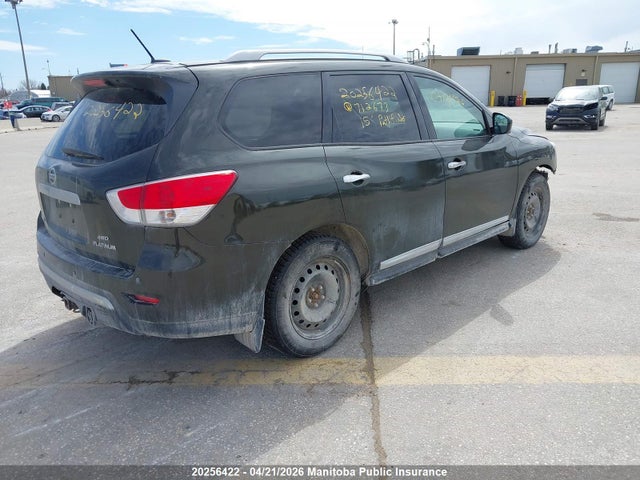 Продаж на аукціоні авто 2015 Nissan Pathfinder Platinum, vin: 5N1AR2MM7FC712673, номер лоту: 20256422