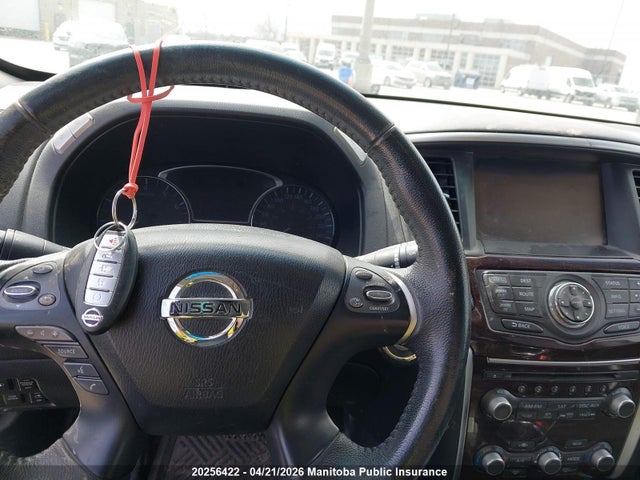 Продаж на аукціоні авто 2015 Nissan Pathfinder Platinum, vin: 5N1AR2MM7FC712673, номер лоту: 20256422
