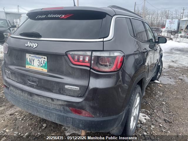 Auction sale of the 2019 Jeep Compass North, vin: 3C4NJDBB9KT679765, lot number: 20256435