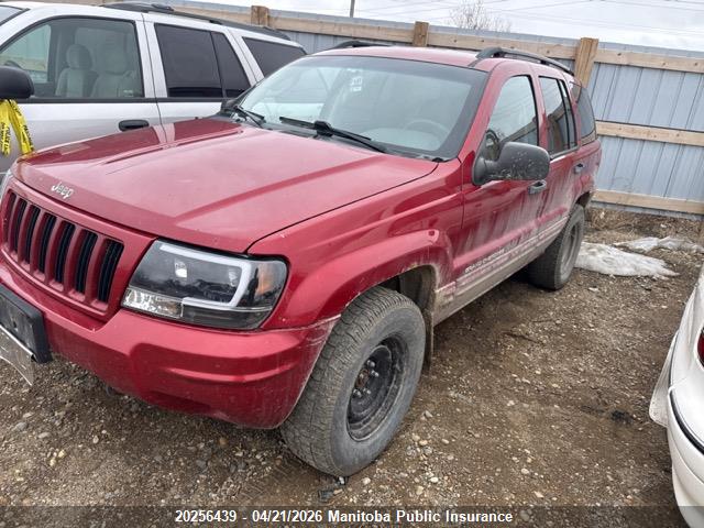 Продажа на аукционе авто 2004 Jeep Grand Cherokee Se, vin: 1J4GW48N84C429616, номер лота: 20256439