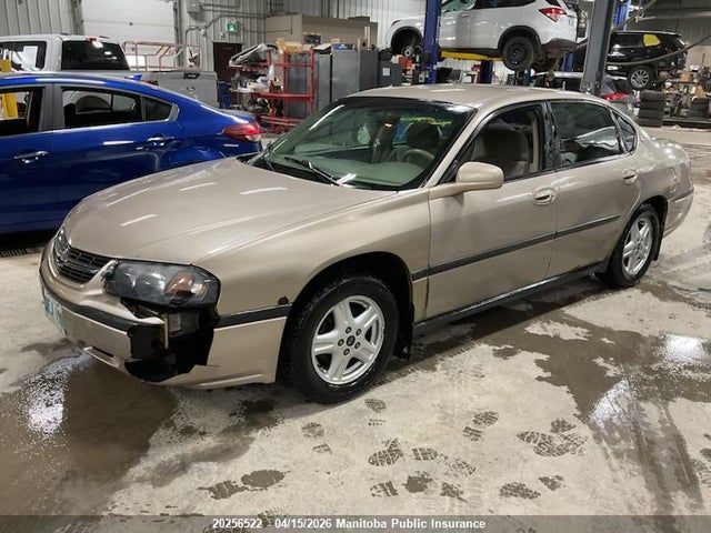 Продажа на аукционе авто 2003 Chevrolet Impala, vin: 2G1WF52E839196982, номер лота: 20256522