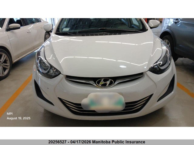 Aukcja sprzedaży 2014 Hyundai Elantra Gl, vin: 5NPDH4AE3EH505309, numer aukcji: 20256527