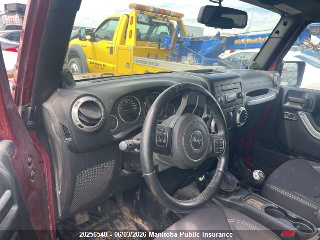 20256548 :رقم المزاد ، 1C4AJWBG8DL604690 vin ، 2013 Jeep Wrangler Sahara مزاد بيع