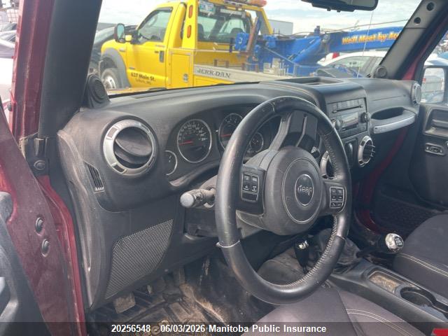 20256548 :رقم المزاد ، 1C4AJWBG8DL604690 vin ، 2013 Jeep Wrangler Sahara مزاد بيع