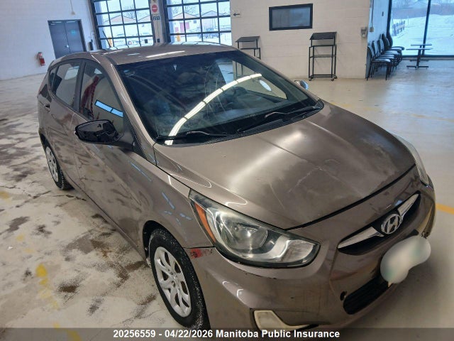20256559 :رقم المزاد ، KMHCT5AE6CU008933 vin ، 2012 Hyundai Accent Gl مزاد بيع