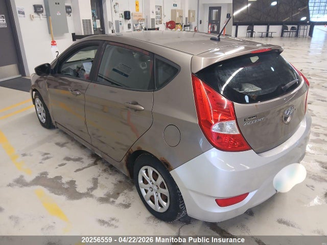 20256559 :رقم المزاد ، KMHCT5AE6CU008933 vin ، 2012 Hyundai Accent Gl مزاد بيع