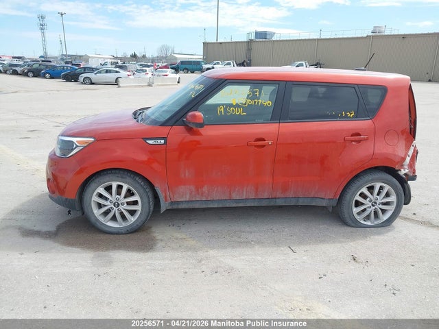 Aukcja sprzedaży 2019 Kia Soul Ex, vin: KNDJP3A55K7017740, numer aukcji: 20256571