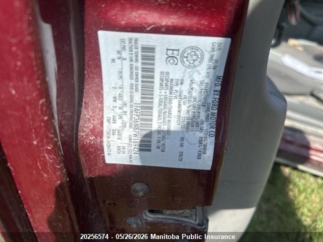 Aukcja sprzedaży 2007 Ford Focus Zxw Se, vin: 1FAFP36N87W189424, numer aukcji: 20256574