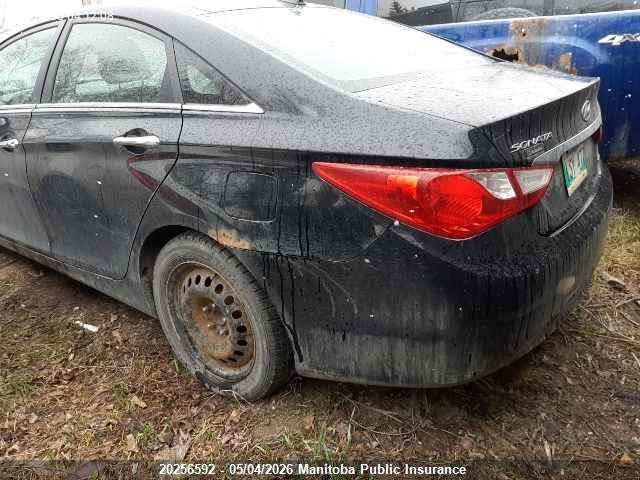 2013 Hyundai Sonata Limited მანქანა იყიდება აუქციონზე, vin: 5NPEC4AC7DH658808, აუქციონის ნომერი: 20256592