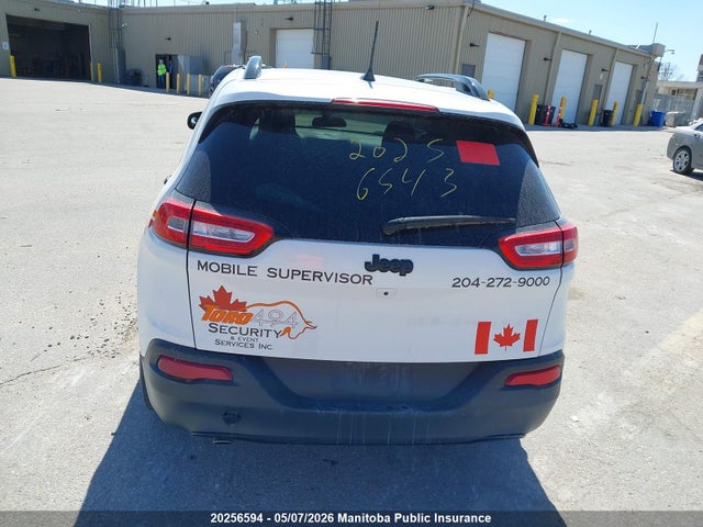 Auction sale of the 2016 Jeep Cherokee Sport, vin: 1C4PJMAB6GW316271, lot number: 20256594