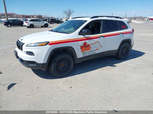 Auction sale of the 2016 Jeep Cherokee Sport, vin: 1C4PJMAB6GW316271, lot number: 20256594