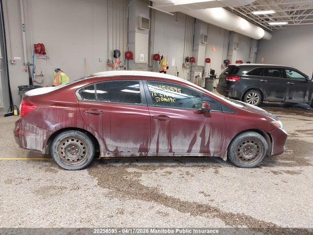 Aukcja sprzedaży 2012 Honda Civic Lx, vin: 2HGFB2F54CH016190, numer aukcji: 20256595