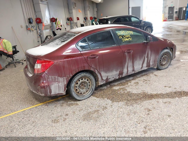 Aukcja sprzedaży 2012 Honda Civic Lx, vin: 2HGFB2F54CH016190, numer aukcji: 20256595