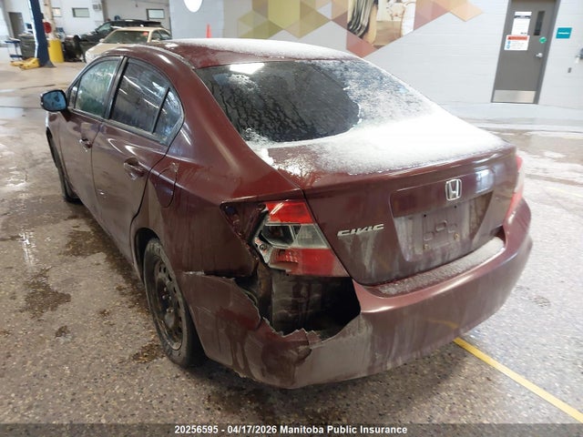 Aukcja sprzedaży 2012 Honda Civic Lx, vin: 2HGFB2F54CH016190, numer aukcji: 20256595