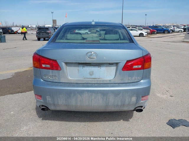 Продажа на аукционе авто 2007 Lexus Is 250, vin: JTHCK262172014286, номер лота: 20256614