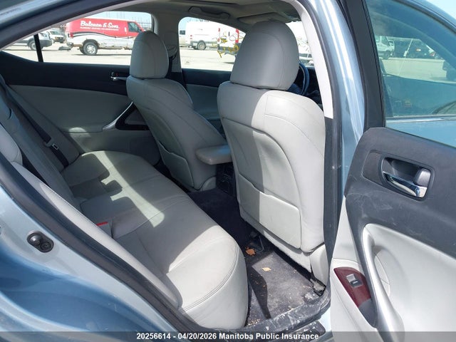 Продажа на аукционе авто 2007 Lexus Is 250, vin: JTHCK262172014286, номер лота: 20256614