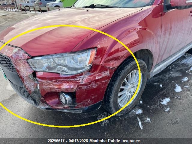20256617 :رقم المزاد ، JA4JT5AXXAZ603002 vin ، 2010 Mitsubishi Outlander Ls مزاد بيع